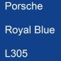 Preview: Porsche, Royal Blue, L305.